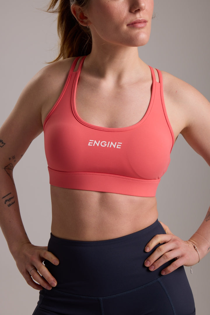 Rev Sports Bra - Coral Flame