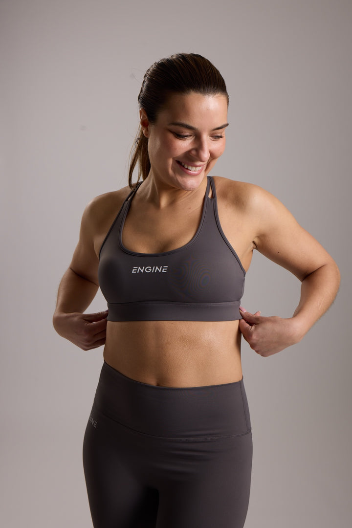 Rev Sports Bra - Steel Grey