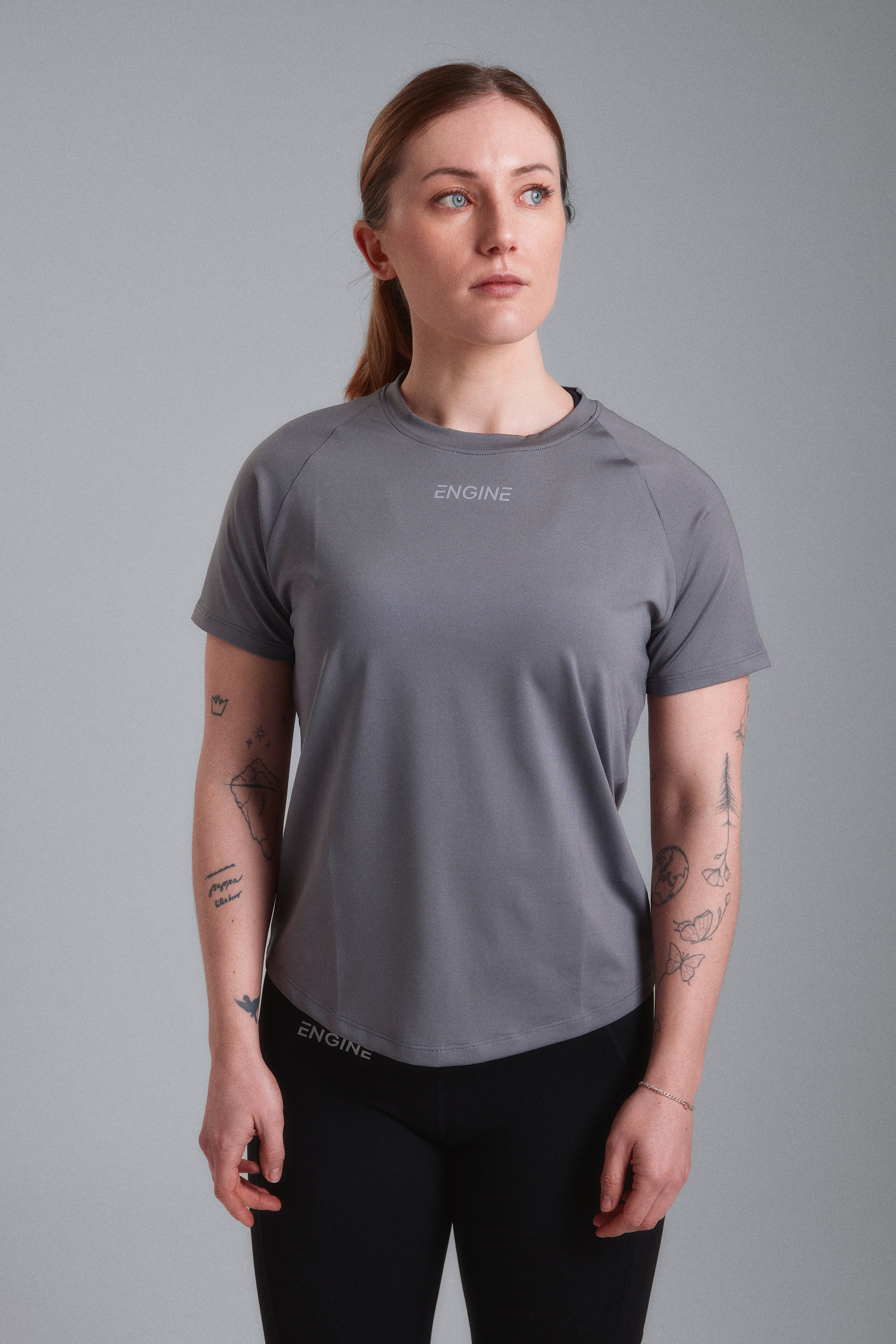 Essential T-Shirt - Pebble Grey – Engine