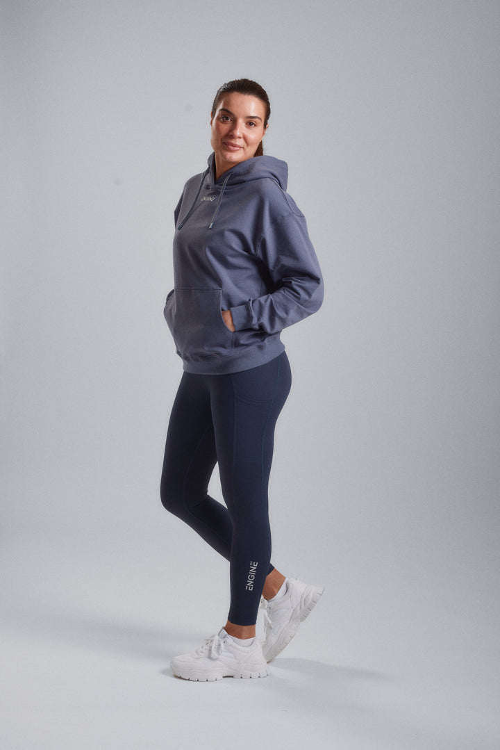Idle Hoodie - Smokey Blue